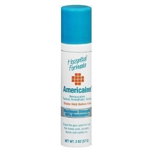 Americaine Benzocaine Topical Anesthetic Spray 2oz