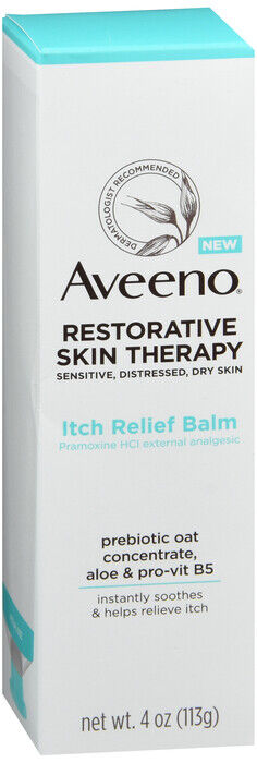 AVEENO RESTORATIVE  ITCH SKIN THERAPY BALM 4OZ