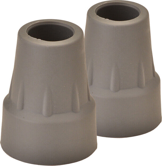 NOVA TIPS 7005GR FOR CRUTCHES GRAY  2CT