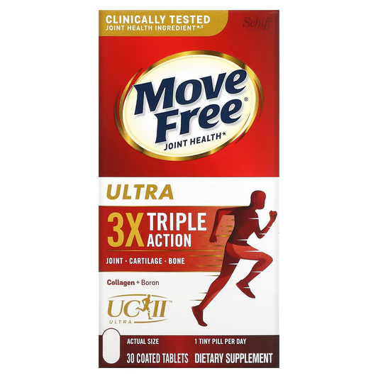 MOVE FREE ULTRA  JOINT HEALTH  3x ACTION  COLLAGEN BORON 30CT