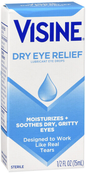 Visine Dry Eye Relief Drops 0.5 oz