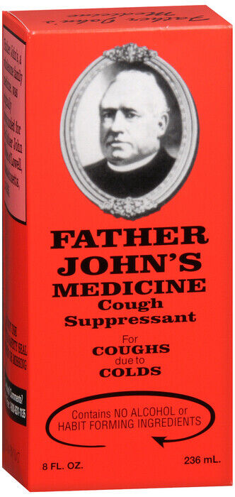 FATHER JOHN 8OZ  COUGH SYRUP