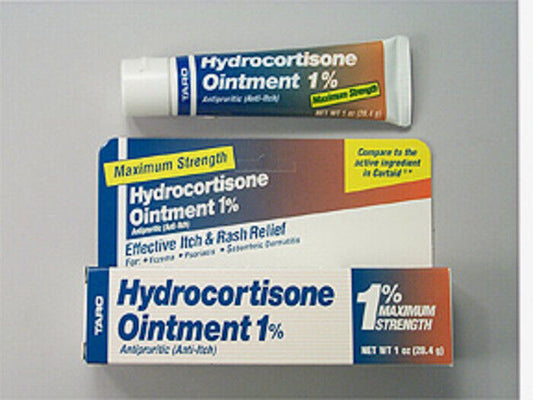 HYDROCORTISONE 1% OINTMENT 1OZ TARO