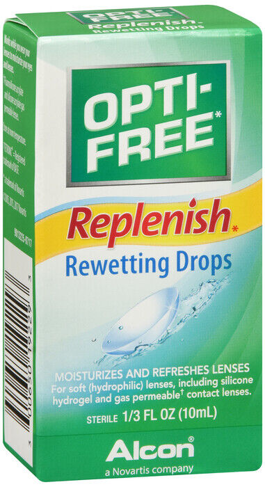 OPTI-FREE REPLENISH REWETTING DROP 10ML