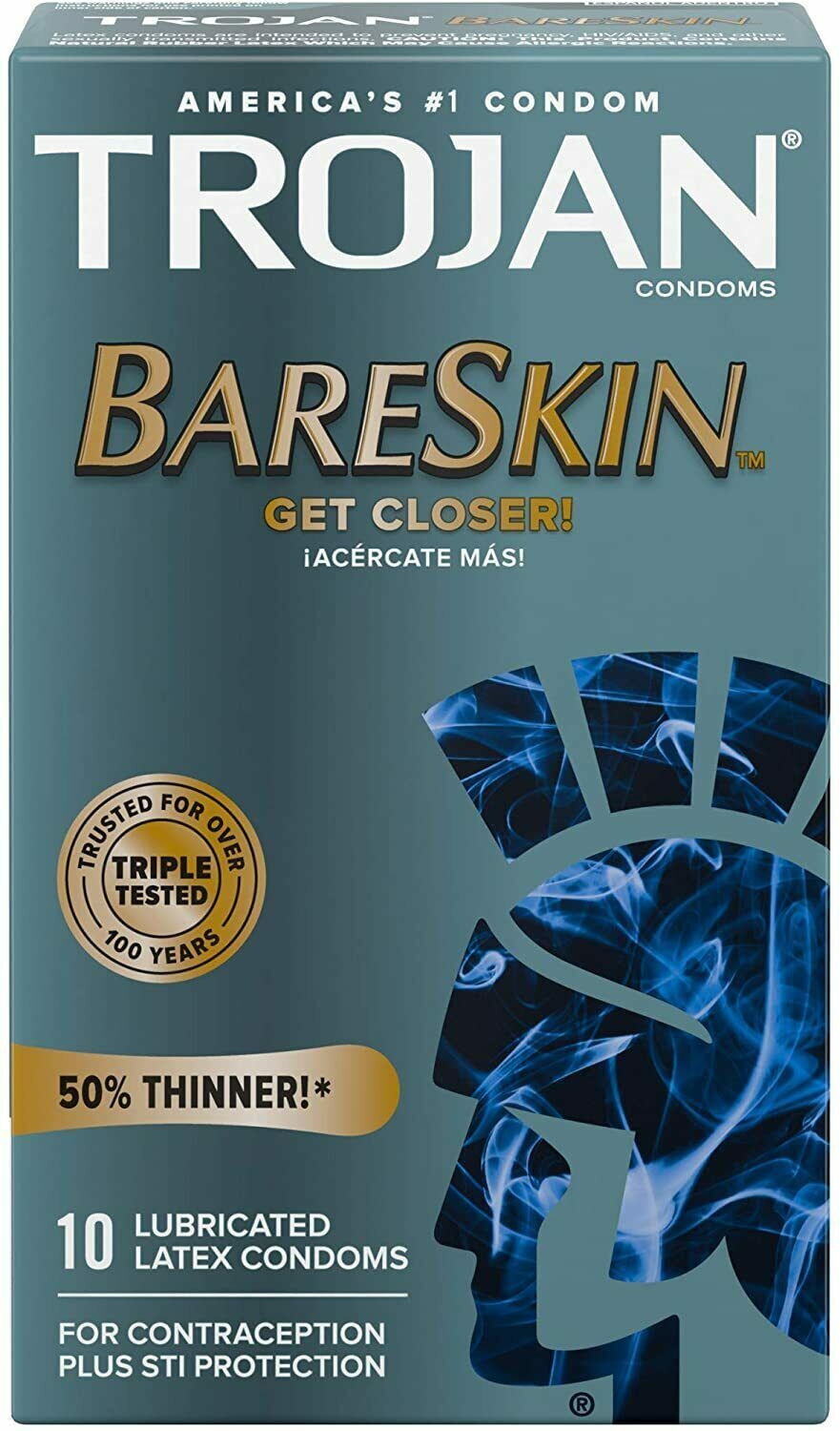 Trojan Sensitivity Bareskin Condoms 10ct