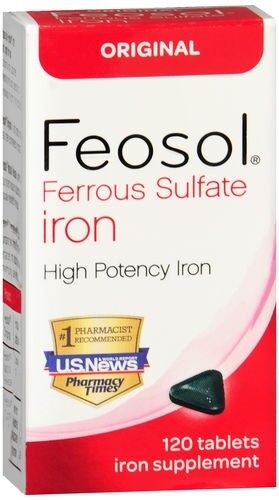 FEOSOL ORIGINAL   TABLETS 120 COUNT  x  2