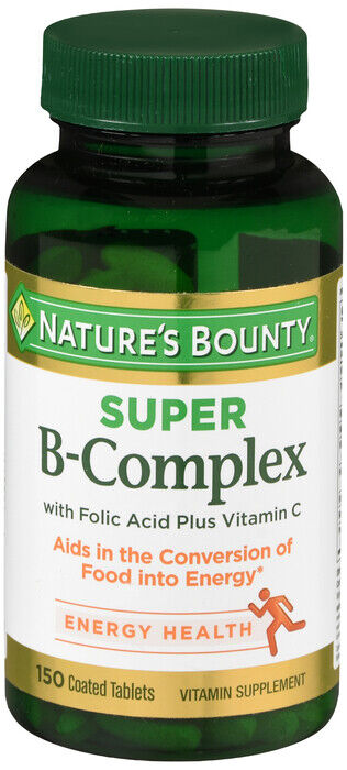 SUPER B COMPLEX W/C TAB 150CT NATURES  BOUNTY