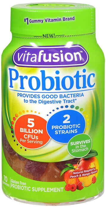 VITAFUSION PROBIOTIC GUMMIES 70CT