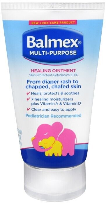 Balmex Multi-Purpose Healing Ointment Skin Protectant For Baby 3.5 Oz