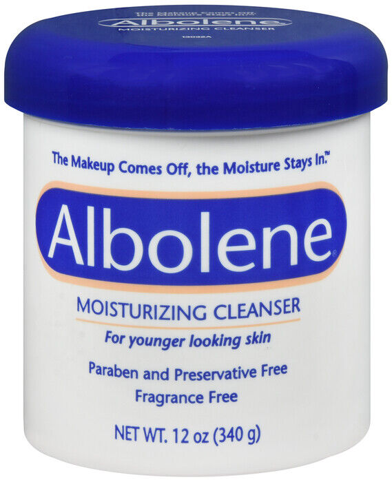 ALBOLENE MOISTURIZING CLEANSER UNSCENTED 12OZ