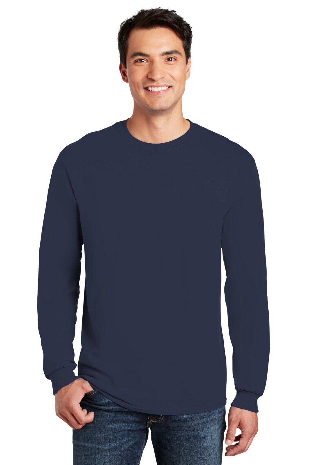 5400 Gildan - Heavy Cotton 100% Cotton Long Sleeve T-Shirt