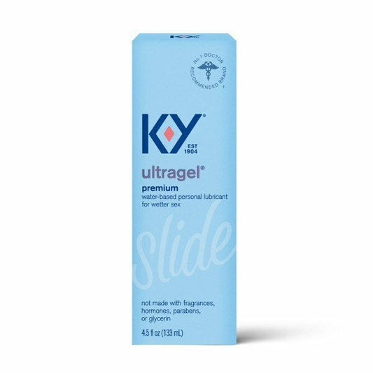 K-Y UltraGel Personal Water Based Lubricant, 4.5 Oz (Pack of 2)