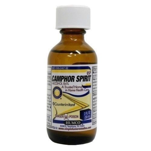 HUMCO CAMPHOR SPIRIT 2 OZ NF  x 2 bottles