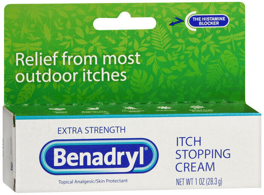 Benadryl Itch Stop Max Strength Cream 1oz