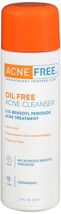 ACNEFREE OIL FREE ACNE CLEANSER 8OZ  x  6