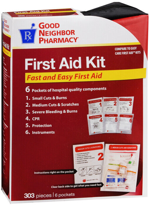 GNP FIRST AID KIT 303PC