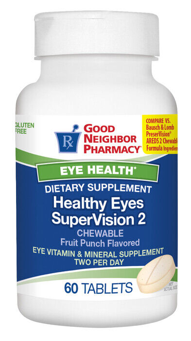 GNP HEALTHY EYES SUPERVISION 2 CHEW 60CT