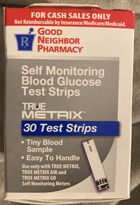 GNP TRUE METRIX 30CT DIABETIC TEST STRIPS