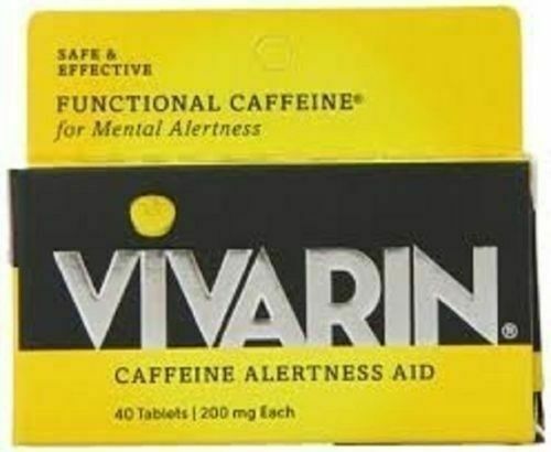 Vivarin Caffeine Alertness Aid Tablets, 40ct