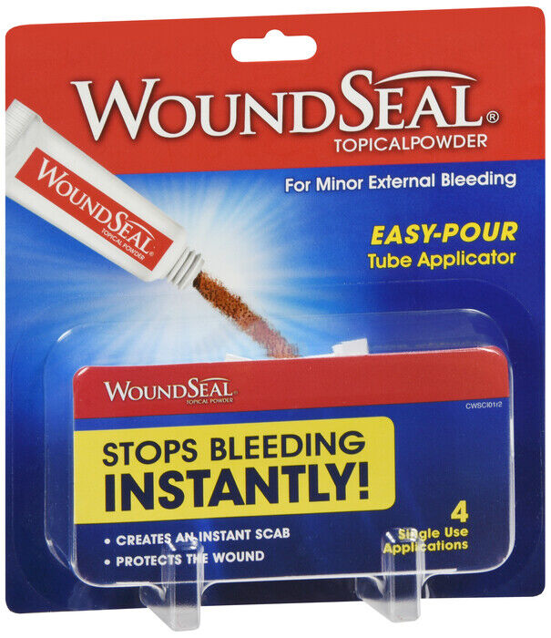 WoundSeal Powder  2 PACKS OF 4