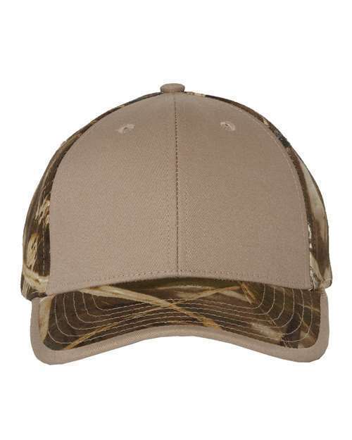 Kati Men Camo Solid Front Cap LC102 six-panel, mid-profile  FREE WORLDWIDE SHIP