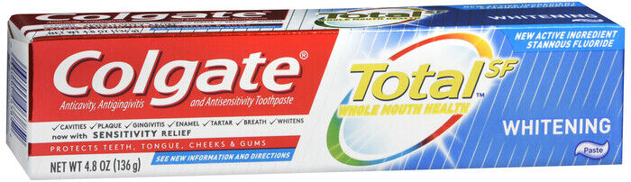 COLGATE TOTAL PLUS WHITEN PASTE 4.8OZ