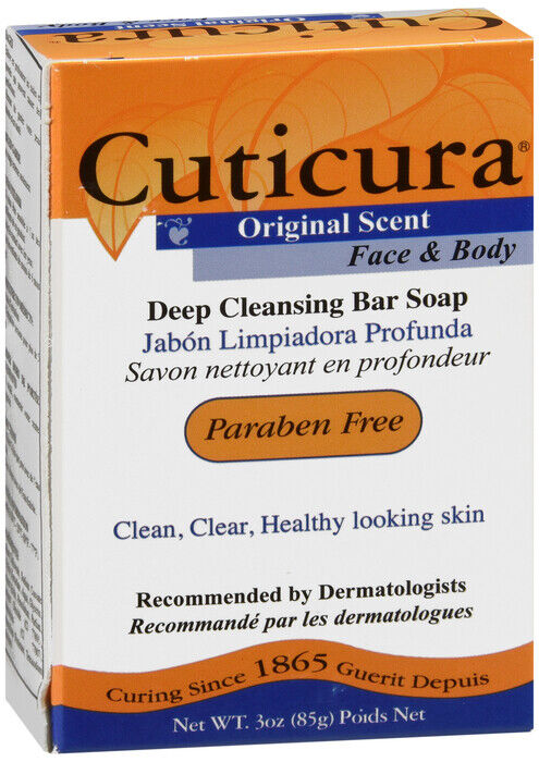 CUTICURA MEDICATED BAR ANTI BACTERIAL ORIGINAL 3OZ