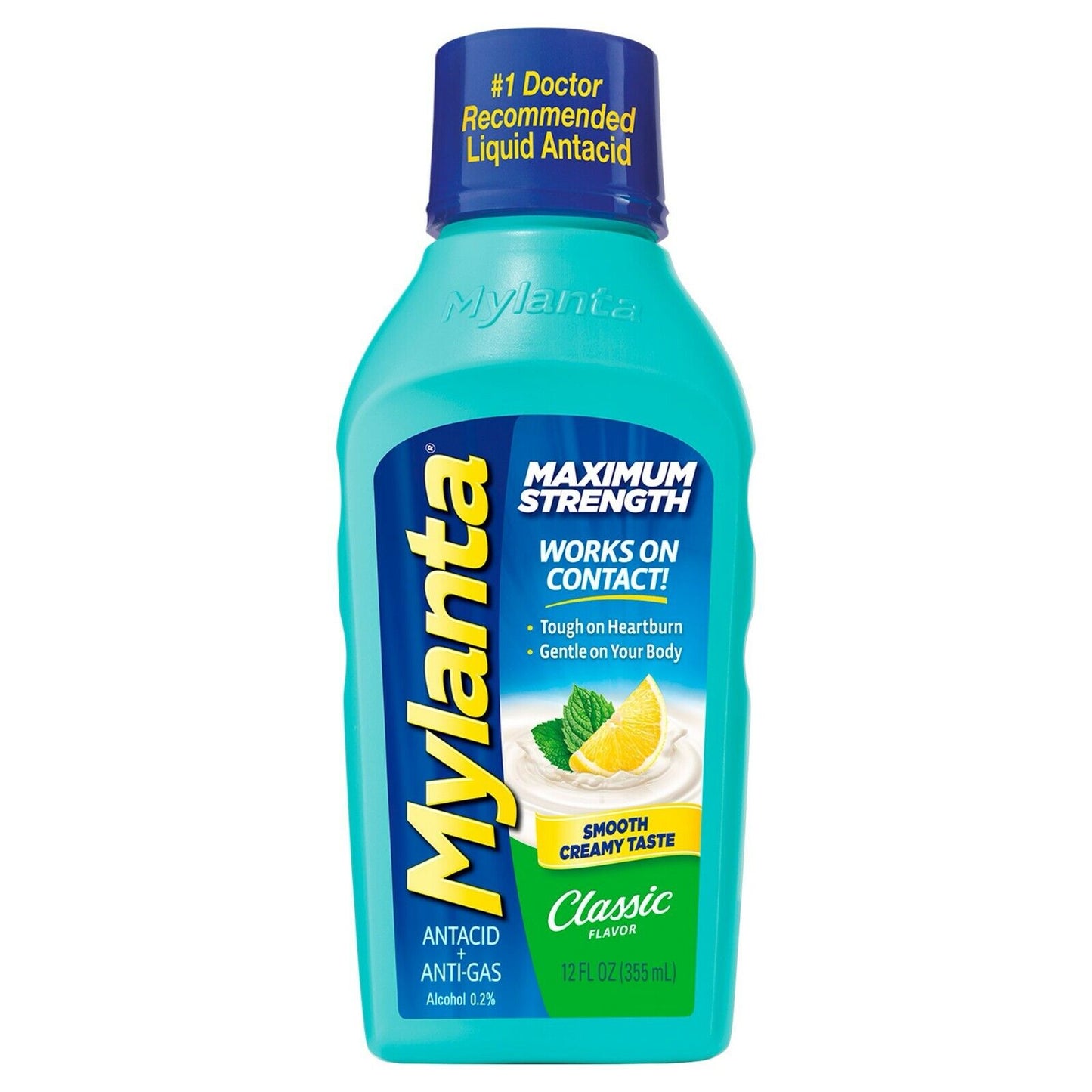 MYLANTA ANTACID MAX STRENGTH CLASSIC 12OZ