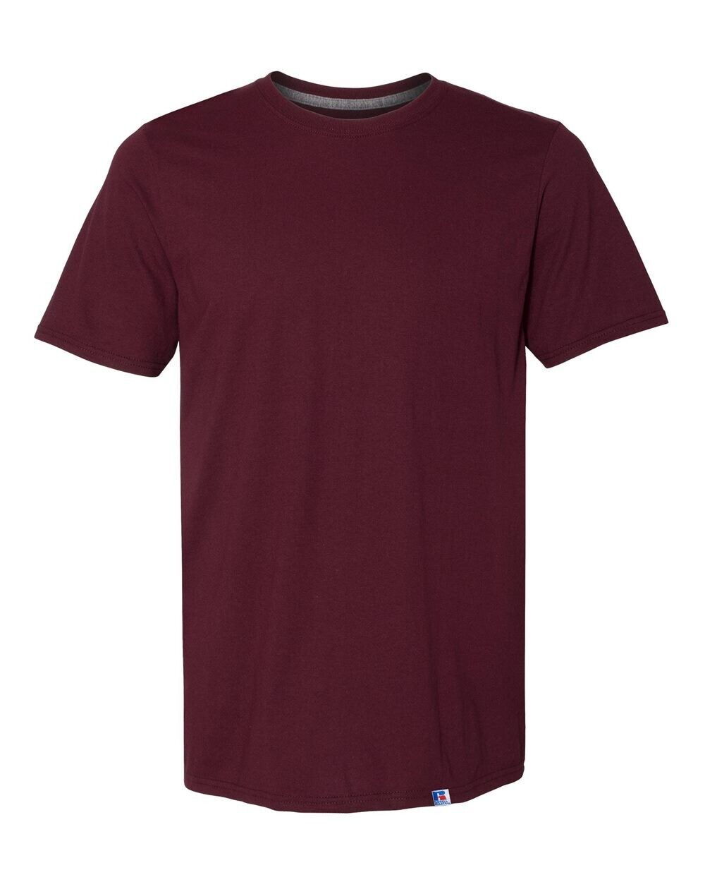 Russell Athletic  Dri Power CVC Performance T-Shirt - 64STTM MAROON MEDIUM 1/24