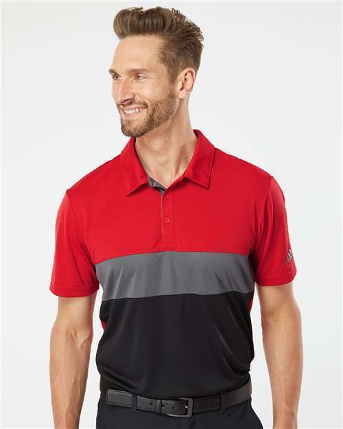 ADIDAS GOLF  A236 - Merch Block Polo Sizes S-4XL Climalite Sport dri-fit Shirt