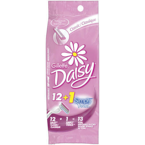 GILLETTE DAISY CLASSIC 12CT + SIMPLY VENUS  X 2