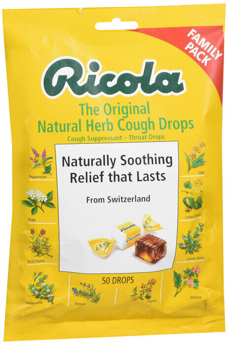 RICOLA BAG ORIGINAL HERB 50CT