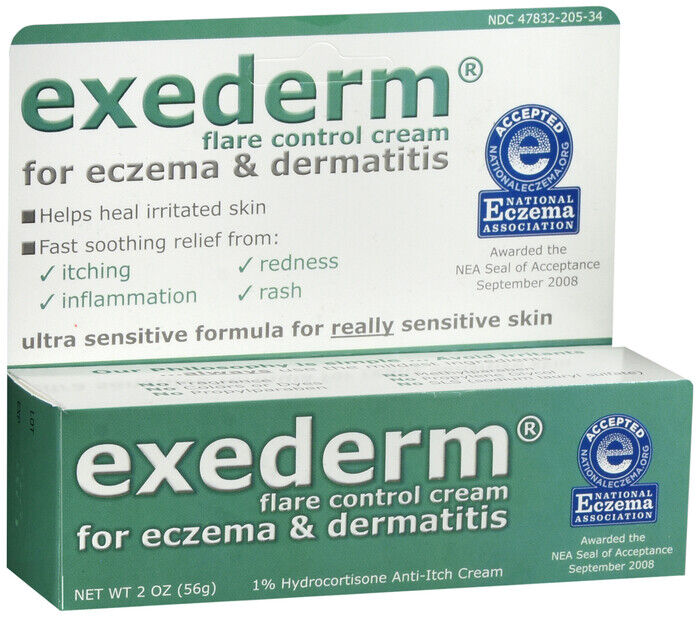 Exederm Flare Control Cream for Eczema - Dermatitis 2 oz