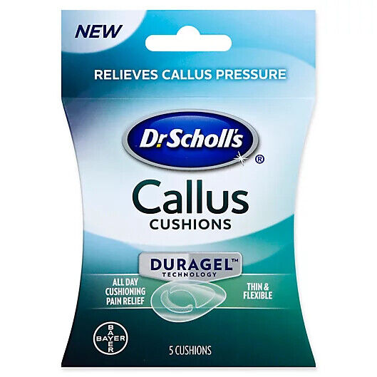 Dr Scholl's Callus Cushion All Day Cushioning Pain Relief 5 Cushions Pack of 5