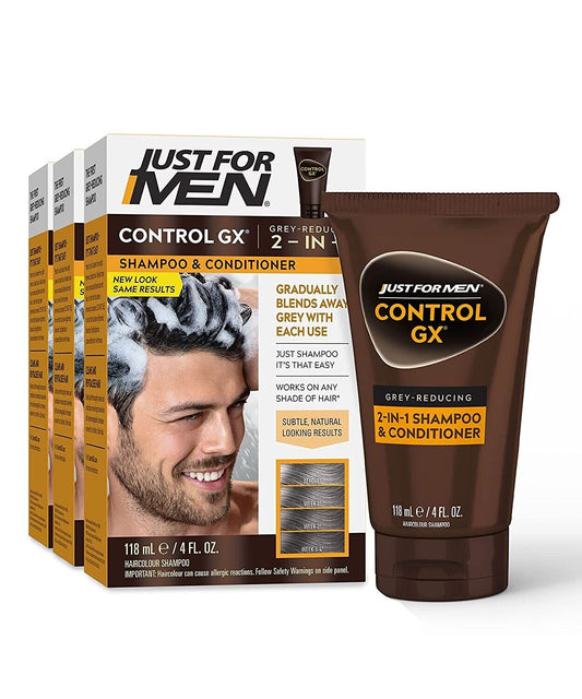 Just For Men CONTROL GX Grey Reducing 2in1 4oz ( 2 pack )