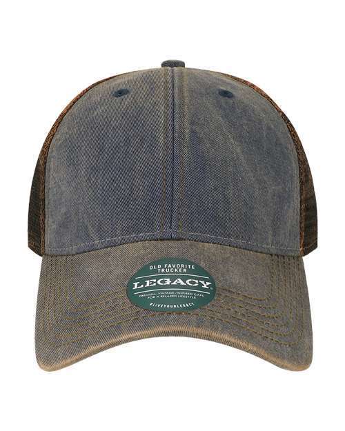 LEGACY Old Favorite Trucker Cap Men's Adjustable Mesh FREE WORLDWIDE SHIPPING