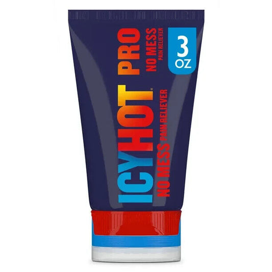 Icy Hot Pro No-Mess Pain Relief Cream With Menthol & Camphor 3 oz Tub