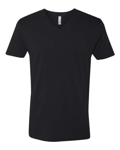 Next Level Mens Ultra Soft Premium Fit Short Sleeve V Neck T-Shirt  3200