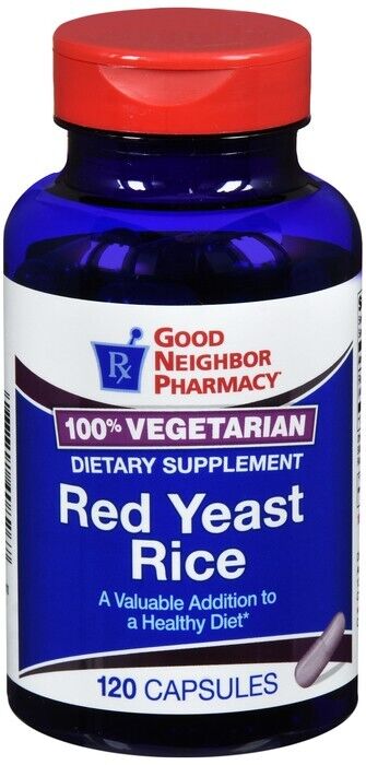 Good Neighbor Pharmacy Red Yeast Rice 600mg Caplets 120ct