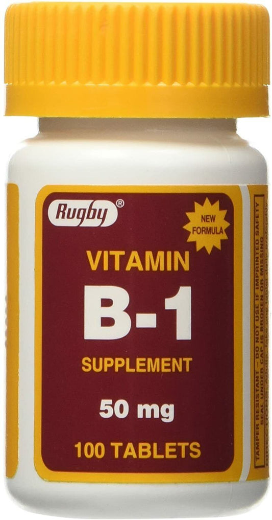 VITAMIN B-1 50 MG TAB 100   thiamine HCl ORAL TABLET 50 MG