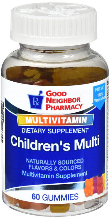 GNP CHILDRENS MULTIVITAMIN FRUIT GUMMY 60CT