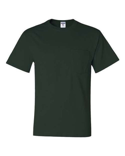 Jerzees Men's  29MP 50/50 Cotton Blend Pocket Tee T-Shirt