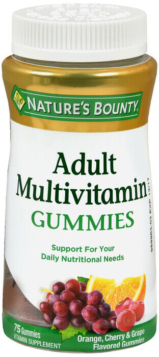 NATURES BOUNTY YOUR LIFE MULTI-VITAMIN GUMMY 75CT