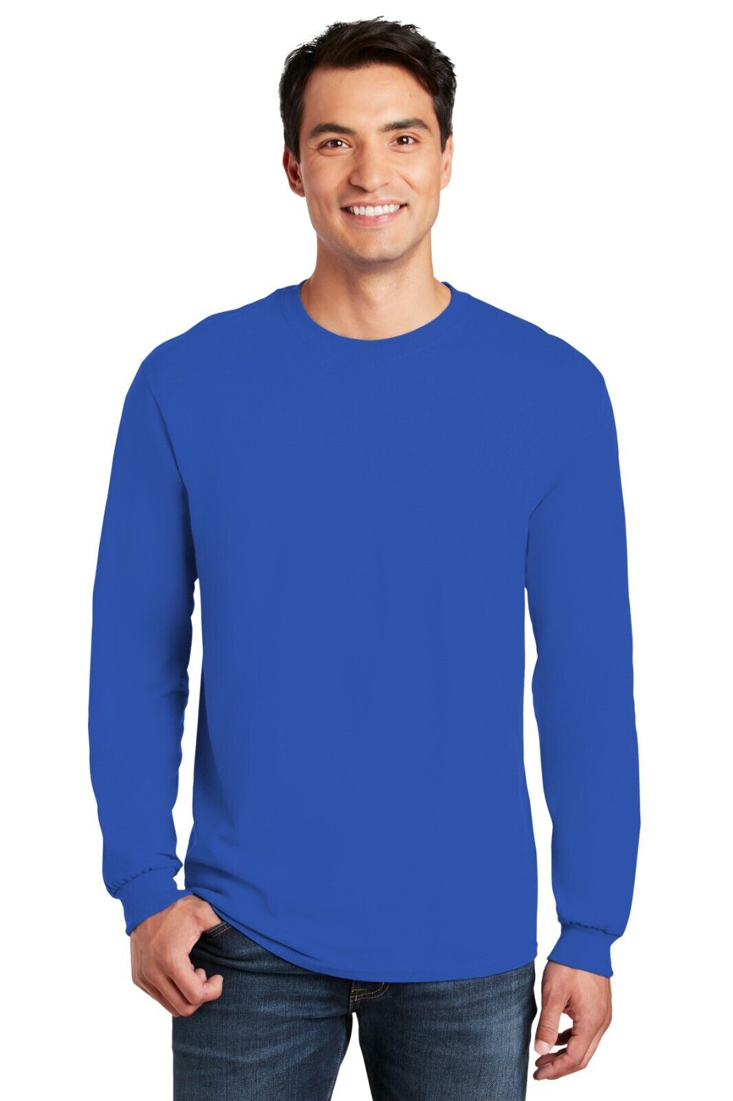 5400 Gildan - Heavy Cotton 100% Cotton Long Sleeve T-Shirt