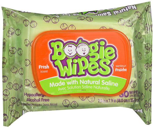 BOOGIE WIPES FRESH SCENT 30CT