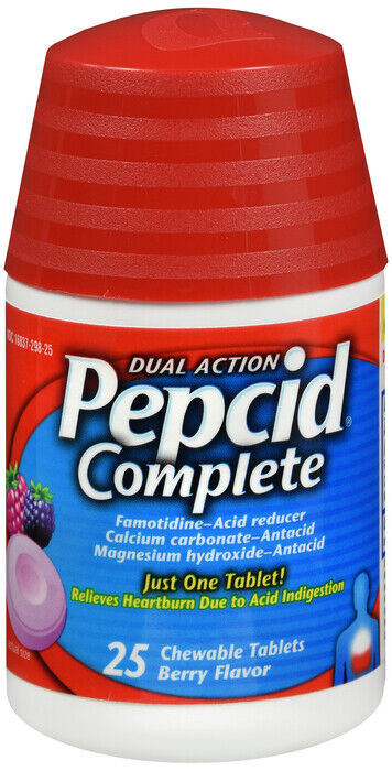 PEPCID COMPLETE BERRY TAB 25