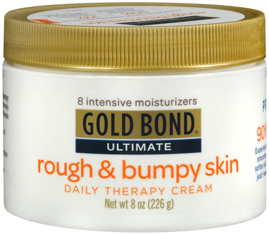 GOLD BOND ULTIMATE ROUGH AND BUMPY CREAM 8OZ