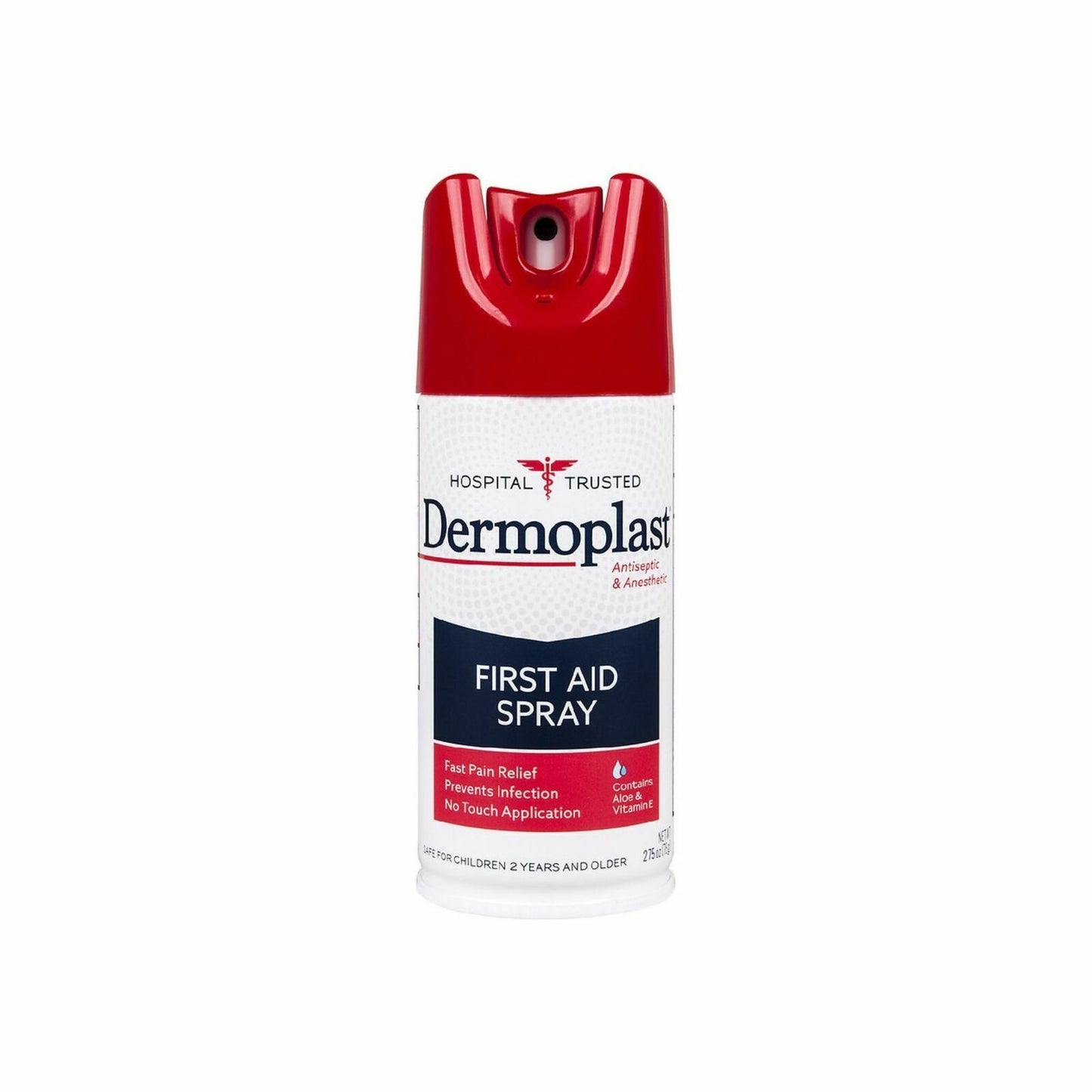 Dermoplast First Aid Antibacterial Pain Relieving Spray 2.75 oz  x 2 cans