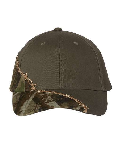 Kati License LC4BW Realtree AP, Barbed Wire, Cap, Snow, Blaze, Camo, Hat