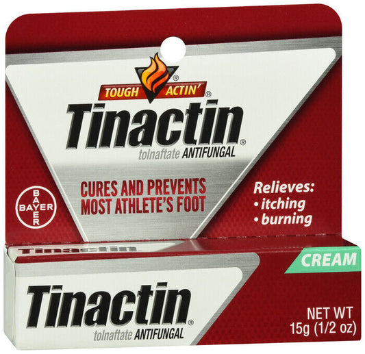 TINACTIN 1% ANTIFUNGAL FOOT CRM 15GM